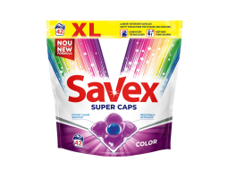 Капсулы для стирки SAVEX 2in1 Color Super Caps 42 штуки (3800024046902)