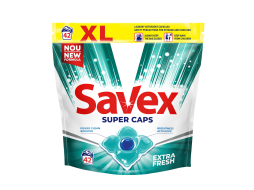 Капсулы для стирки SAVEX Extra Fresh Super Caps 42 штуки (3800024046919)