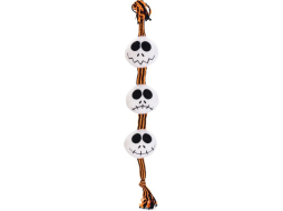 Игрушка для собак BEEZTEES Halloween Шары-привидения на верёвке 56 см (8712695195672)