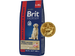 Сухой корм для собак BRIT Premium by Nature Adult L