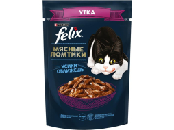 Влажный корм для кошек FELIX Мясные ломтики