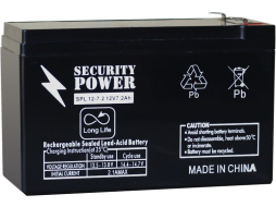 Аккумулятор для ИБП SECURITY POWER SPL 12-7,2 F2