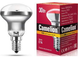 Лампа накаливания E14 30 Вт CAMELION MIC 2700К