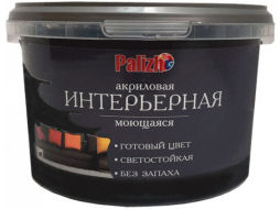 Краска акриловая PALIZH №316 черный трюфель 3,3 кг 