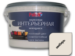 Краска акриловая PALIZH №300 имбирь 3,7 кг 