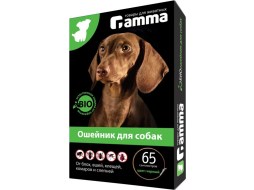Биоошейник от блох и клещей для собак GAMMA 9 мм 65 см 