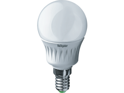 Лампа светодиодная E14 NAVIGATOR G45 NLLB-P