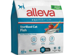 Сухой корм для стерилизованных кошек ALLEVA Equilibrium Sterilized рыба 0,4 кг 
