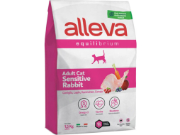 Сухой корм для кошек ALLEVA Equilibrium Sensitive кролик 1,5 кг 