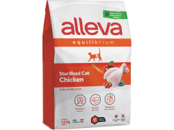 Сухой корм для стерилизованных кошек ALLEVA Equilibrium Sterilized курица 1,5 кг 