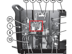 Переключатель режимов 230V/400V TELWIN Mastermig300 