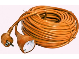 Удлинитель-шнур 25 м 1 розетка ELECTRALINE оранжевый (01630)