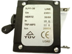 Выключатель автоматический для генератора 10 А ECO PE-3001RS 