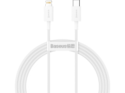 Кабель BASEUS CATLYS-B02 Superior Series Type-C to Lightning (PD 20W) 1.5m White