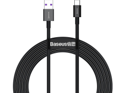 Кабель BASEUS CATYS-A01 Superior Series Fast Charging Data Cable USB to Type-C 66W 2m Black