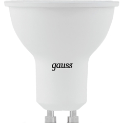 Лампа светодиодная GU10 GAUSS Black 9 Вт 4100К 