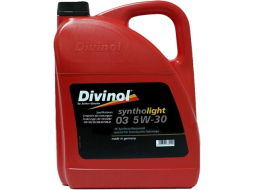Моторное масло синтетическое SAE 5W-30 DIVINOL Syntholight 03 5 л 