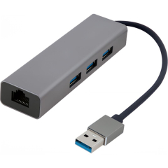 USB-хаб CABLEXPERT A-AMU3-LAN-01