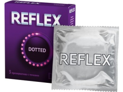 Презервативы REFLEX Dotted 3 штуки 