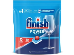 Таблетки для посудомоечных машин FINISH Power All in 1 Бесфосфатные 50 штук 