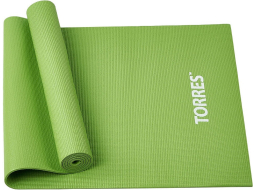 Коврик для йоги TORRES Optima 6 зеленый 173х61х0,6 см 