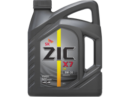 Моторное масло 5W30 синтетическое ZIC X7 LS
