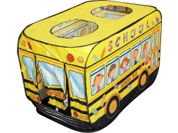 Палатка детская DARVISH Школьный автобус 50 шаров 