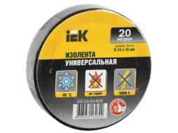 Изолента IEK 0,13x15 мм 10 м