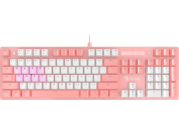 Клавиатура игровая A4TECH Bloody B800 Pink/White