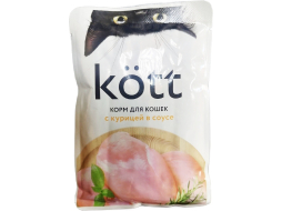 Влажный корм для кошек KOTT в соусе