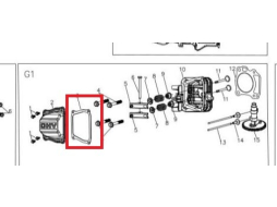 Прокладка клапанной крышки для газонокосилки GUNTER LMB-420, 480SV 