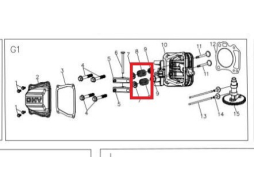 Пружина клапана для газонокосилки GUNTER LMB-420, 480SV 