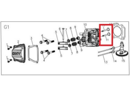 Клапан впускной для газонокосилки GUNTER LMB-420 