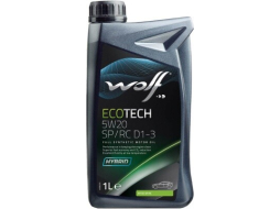 Моторное масло 5W20 синтетическое WOLF EcoTech SP/RC D1-3 1 л 