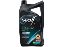Моторное масло 0W30 синтетическое WOLF OfficialTech SP