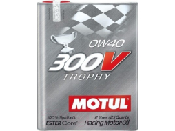 Моторное масло 0W40 синтетическое MOTUL 300V Trophy 2 л 