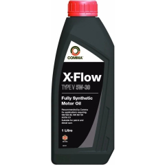 Моторное масло 5W30 синтетическое COMMA X-FLOW TYPE V