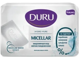 Мыло туалетное DURU Hydro Pure Мицеллярное 110 г 