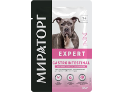 Влажный корм для собак МИРАТОРГ Winner Expert Gastrointestinal пауч 85 г 