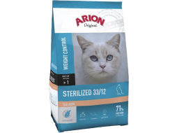 Сухой корм для стерилизованных кошек ARION Original GlutenFree Sterilized