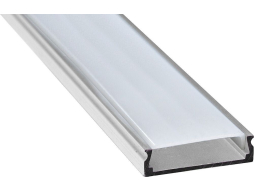 Профиль накладной для светодиодной ленты FERON CAB263 2 м серебро 