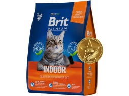Сухой корм для кошек BRIT Premium Indoor