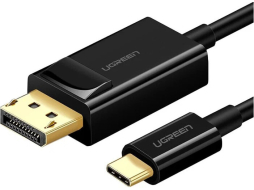 Кабель UGREEN MM139 USB-C - DisplayPort 1,5 м Black 