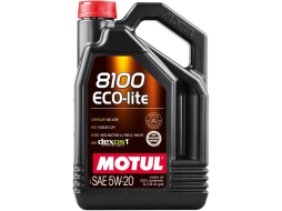 Моторное масло 5W20 синтетическое MOTUL 8100 Eco-Lite 5 л 
