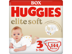 Подгузники HUGGIES Elite Soft 3 Midi 5–9 кг