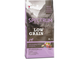 Сухой корм для собак SPECTRUM Low Grain Medium&Large ягненок с черникой 12 кг (8698995027724)