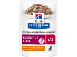 Влажный корм для кошек HILL'S Prescription Diet i/d Digestive Care курица пауч 85 г (52742040233)
