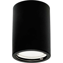 Светильник накладной под лампу GU10 TRUENERGY Modern круг черный 