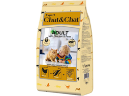 Сухой корм для кошек UNICA Chat&Chat Expert Adult курица и горох 14 кг (8001541007628)