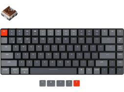 Клавиатура игровая беспроводная механическая KEYCHRON K3 V2 RGB Optical Brown Switch 